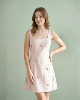 Mini Dress with cristal emblishment