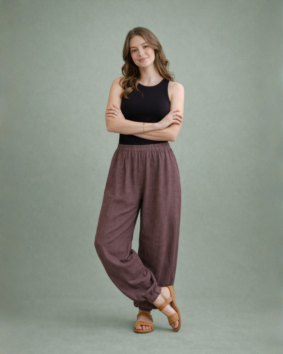 Earth Ease Jute Cotton Pants