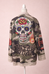 Urban Rebel Camouflage Statement Jacket