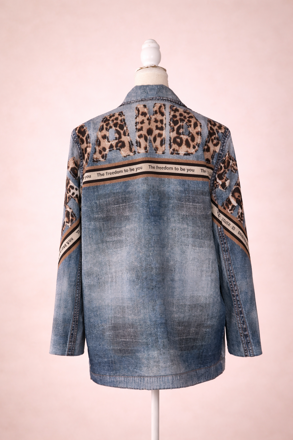 Stay Cool Graphic Denim Jacket