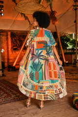 Sunshine Boho Shirt Dress