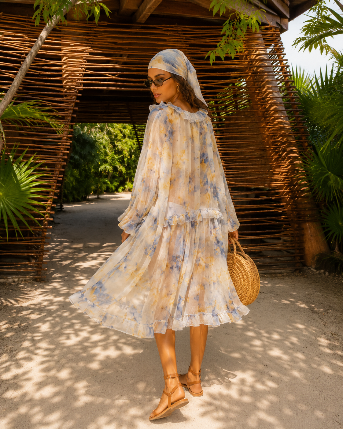 Floral Summer Mini Dress